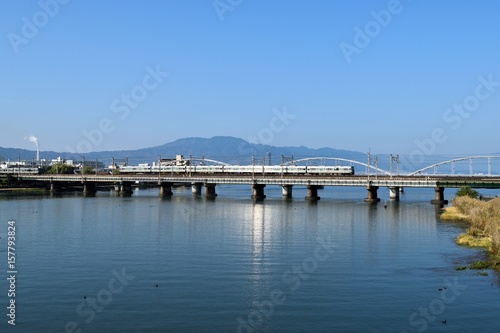 瀬田川の鉄橋 © mimi