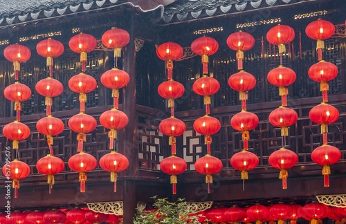 China, Shanghai, Huangpu, Temple of the Town God photo