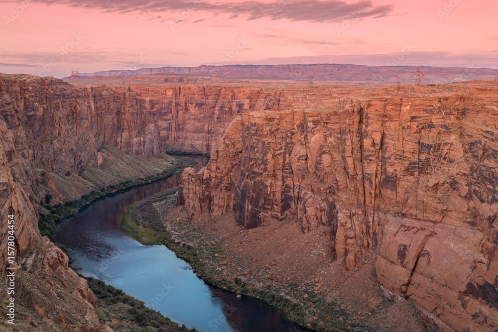 Sunrise on the Colorado River