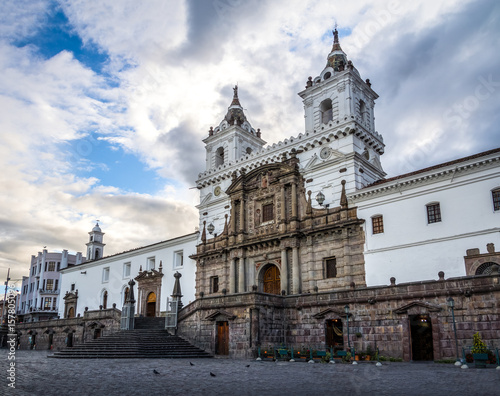 Plaza de San Francisco and St Francis Church - Quito  Ecuador