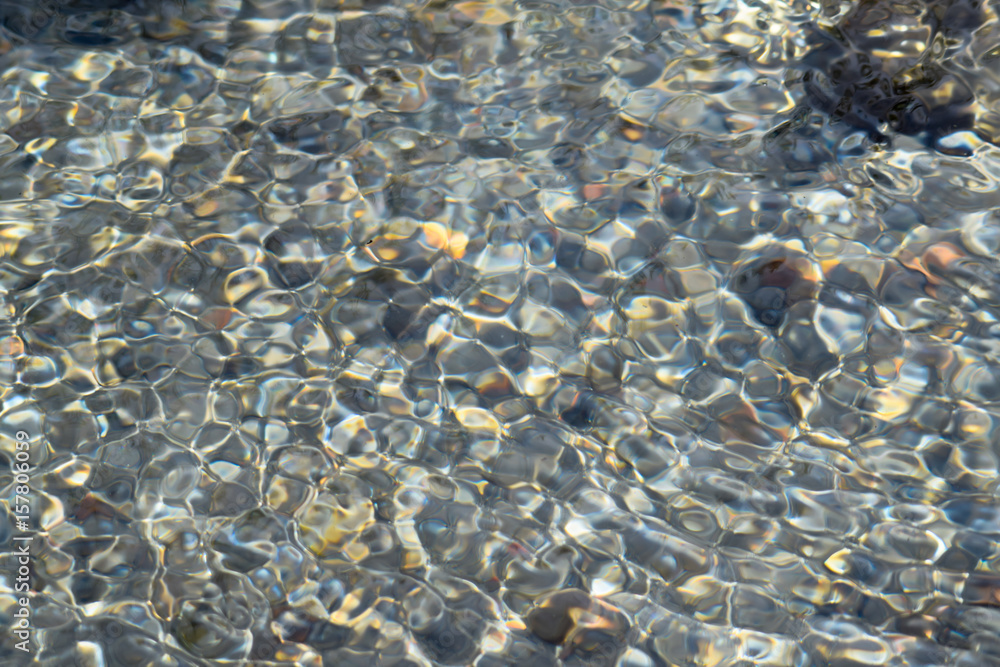 Abstract Creek Water