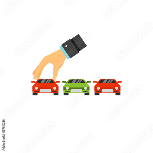 Choosing car icon