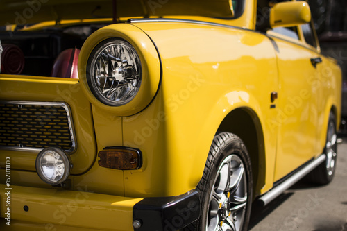 Canvas Print Tuning of a trabant