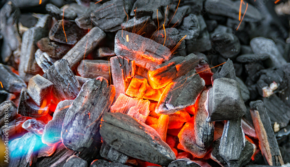 Charcoal is switched on Charcoal is switched on
