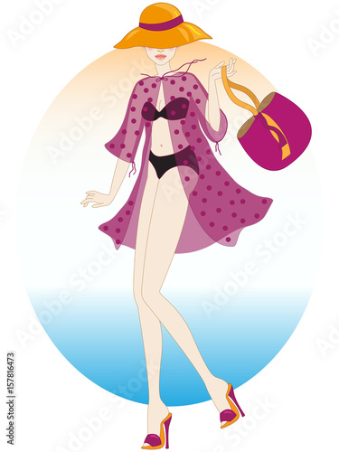Fashion design - beachwear