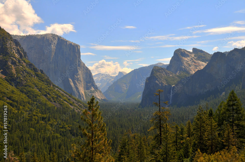 View of Yosemite National Park