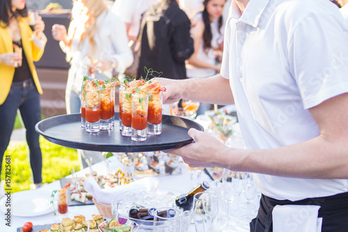 catering is outside on event