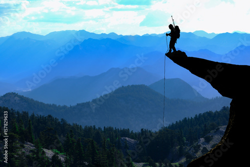 cesur dağcının tırmanış başarısı