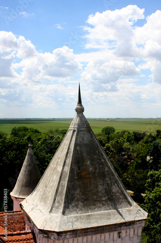 View from the top of the castle tower