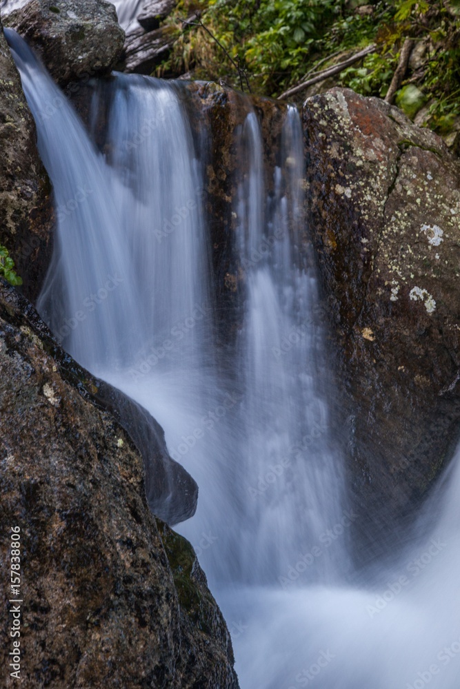 Obraz premium waterfall on Spluga valley,Chiavenna Valley, Italy, Europe