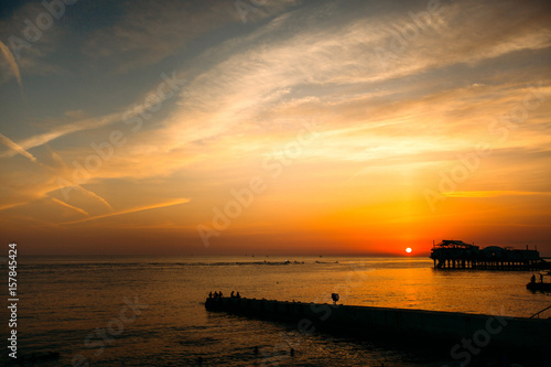 Sunset on the sea © Никита Шачнев