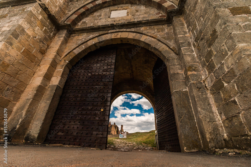 The fortress door