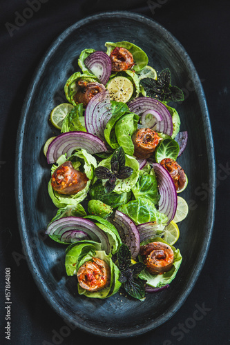 sashimi Ahi tuna salad