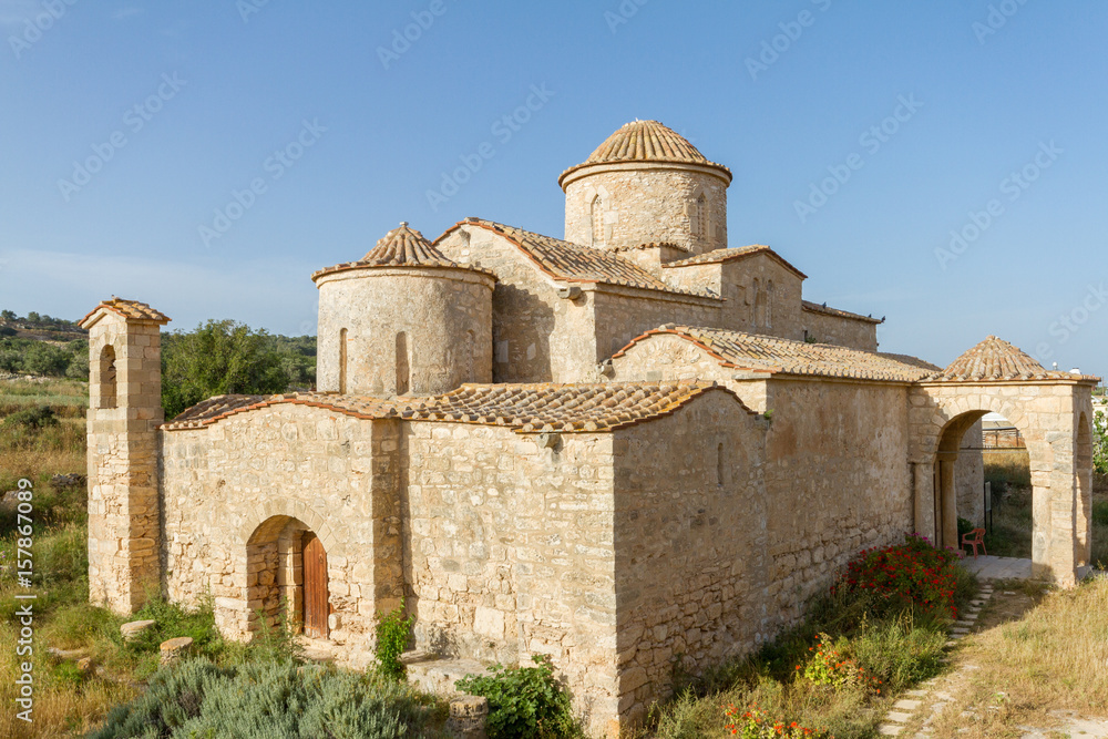 Panayia Kanakaria Monastery Church, Cyprus- diagonal view