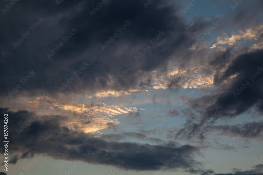 Obraz premium Abendhimmel
