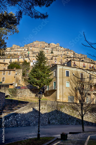 Morano Calabro, perched village in the Pollino National Park photo