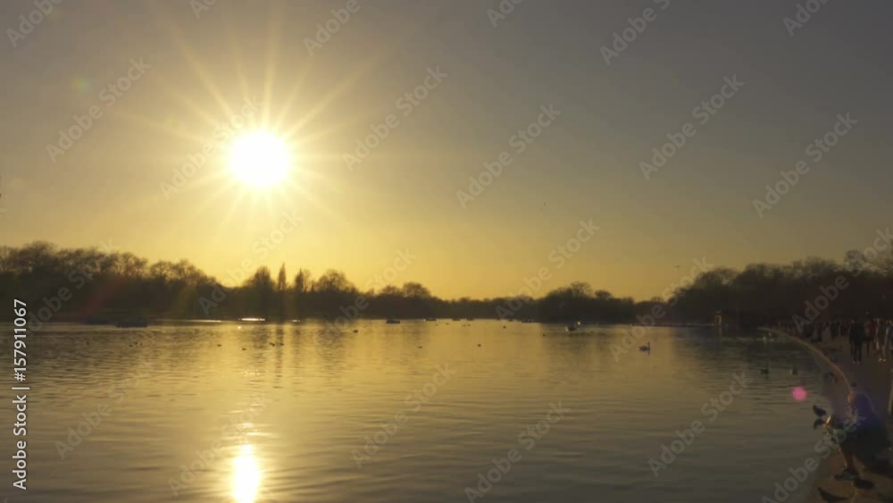 London Hyde Park, Serpentine Sunset London Hyde Park, Serpentine Sunset