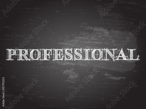 Professional Word Blackboard