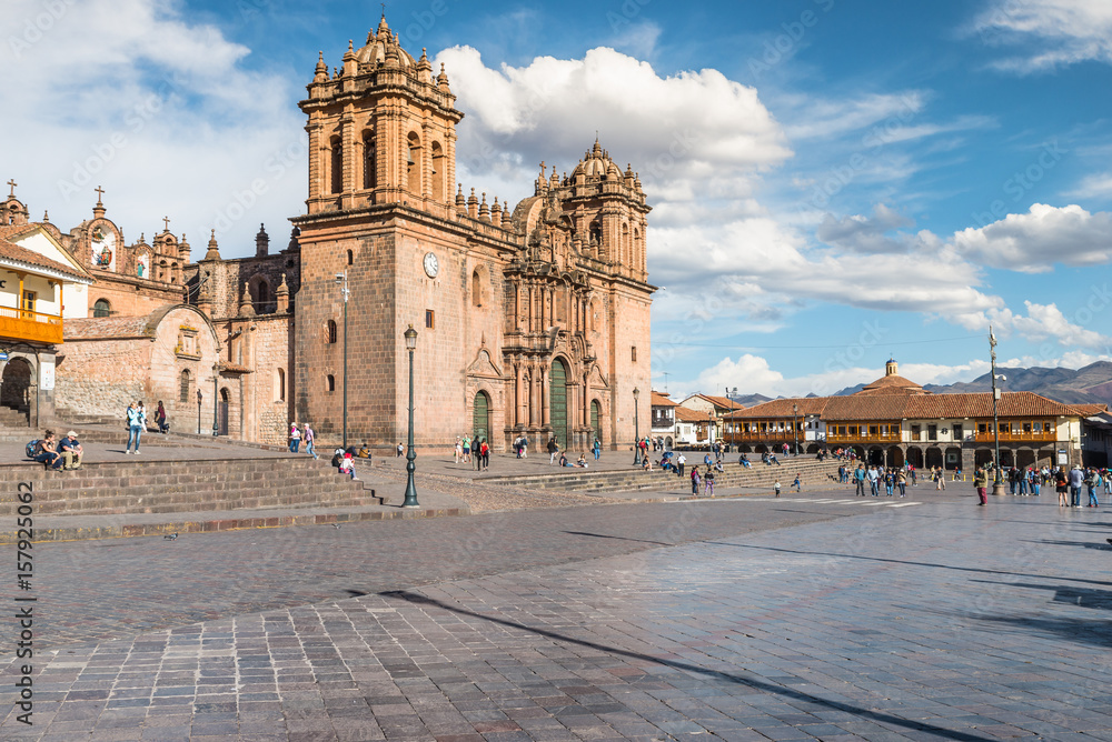 Fototapeta premium Cuzco, Plsaza de Armas, Peru