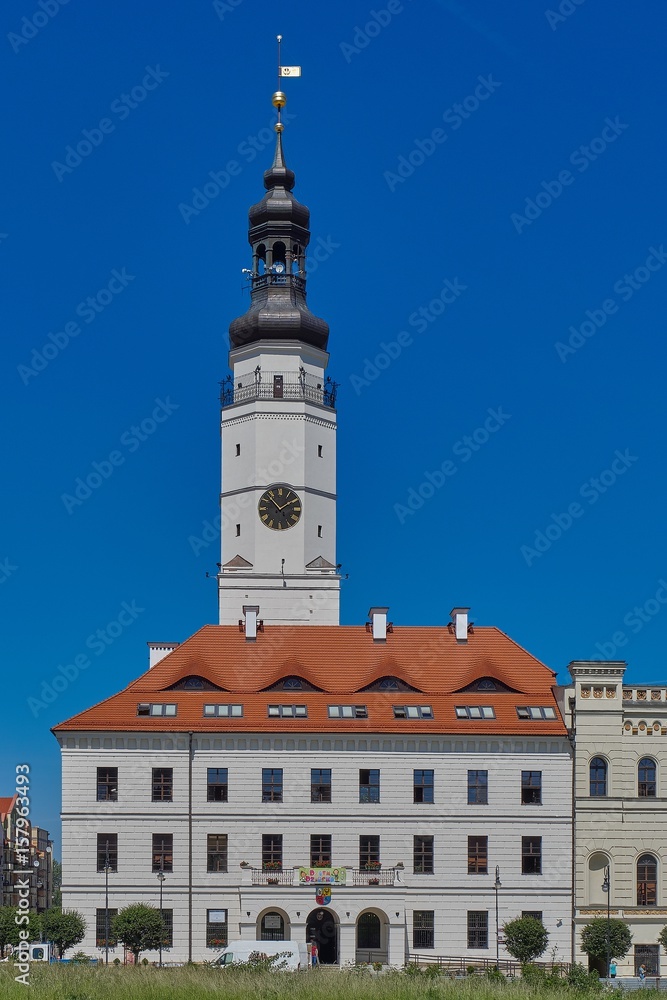 Fototapeta premium Głogów, Ratusz w Głogowie