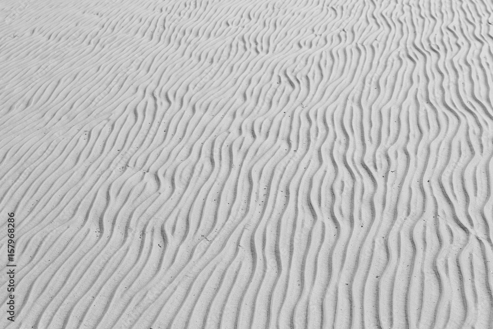 Obraz premium sand pattern at the beach