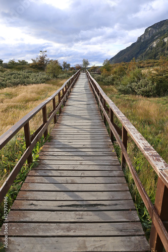 Boardwalk in Ushuaia