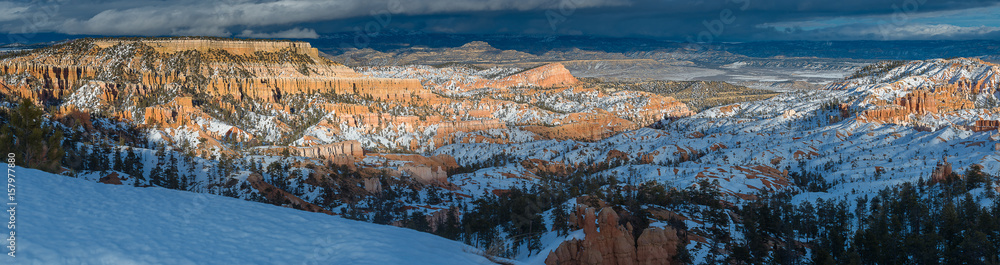 Bryce Canyon in the winter, Utah USA