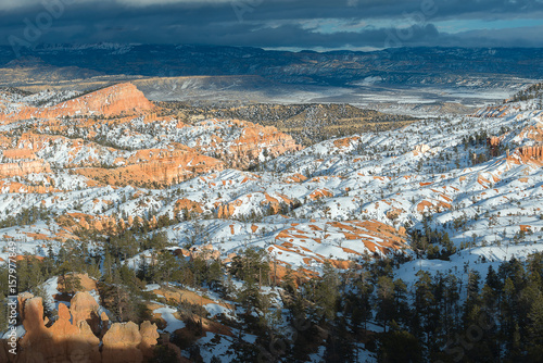 Bryce Canyon in the winter, Utah USA