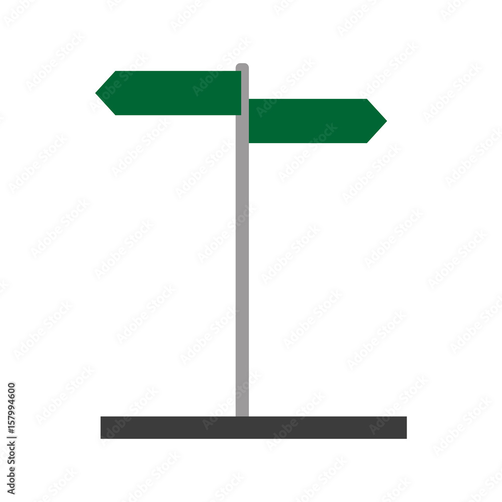 street sign icon image vector illustration design street sign icon image vector illustration design