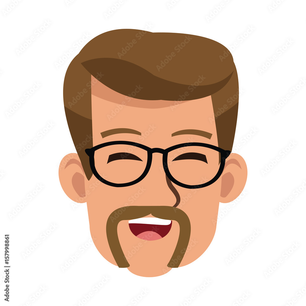 tourist man avatar character portrait image vector illustration tourist man avatar character portrait image vector illustration