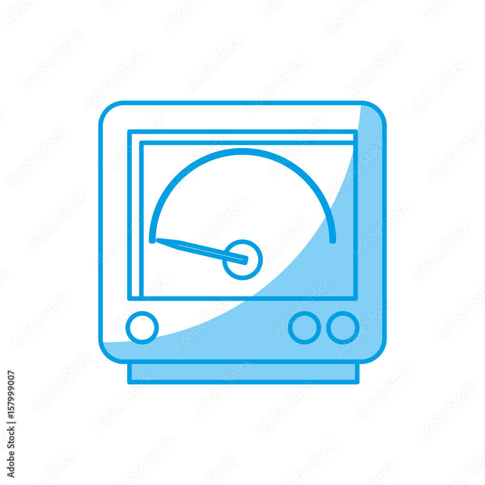 electric equipment icon over white background. vector illustration electric equipment icon over white background. vector illustration