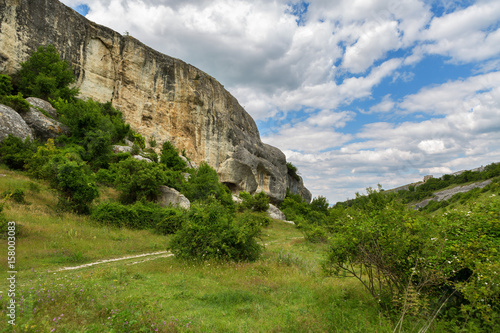 Cave City in Cherkez-Kermen Valley, Crimea