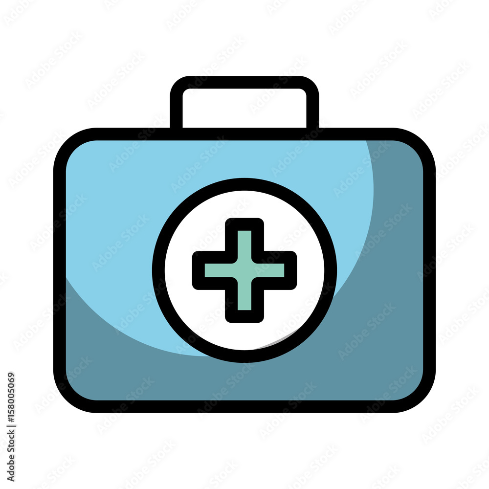 shadow blue medical bag cartoon vector graphic design shadow blue medical bag cartoon vector graphic design