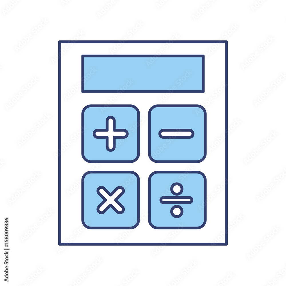 cute blue calculator cartoon vector graphic design cute blue calculator cartoon vector graphic design