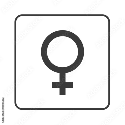 Symbol - Weiblich - Simple App Icon