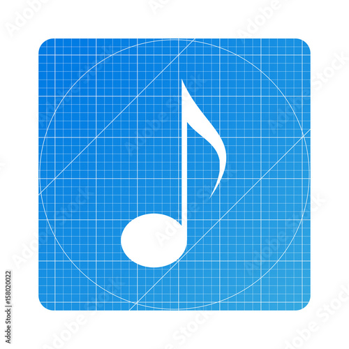 Blueprint - Note Achtel