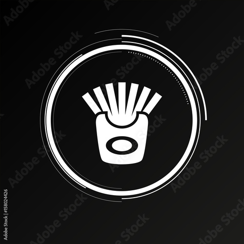 Future Button - Pommes