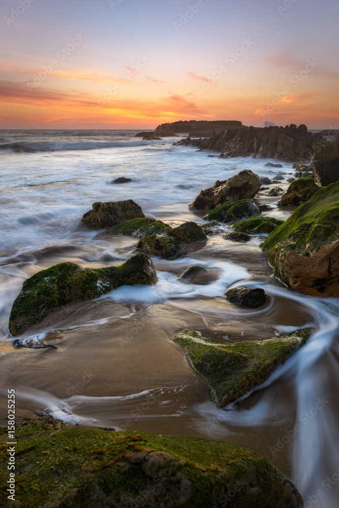 Pescadero Beach Sunset California