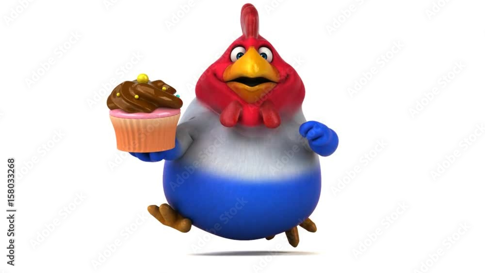 French chick - 3D Animation French chick - 3D Animation
