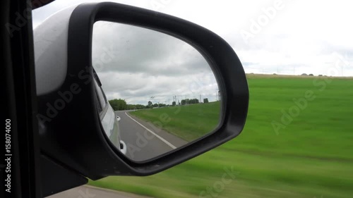 Window View from a Car, Bus, Train . Traveling HD videos