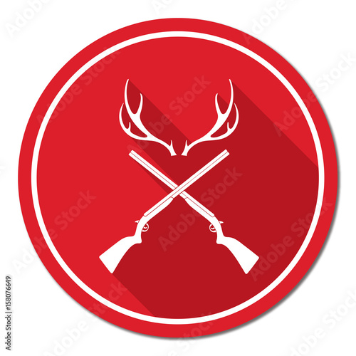 Hunting club logo icon