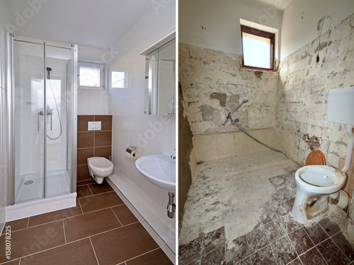 Sanierung Bad, neues Bad