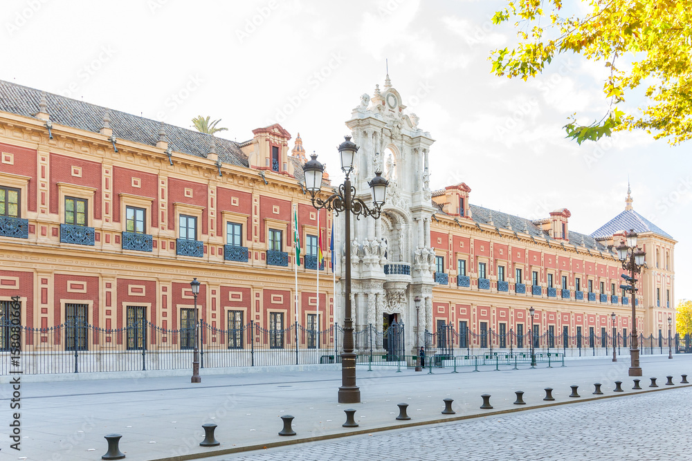 Palace of Saint Telmo in Sevilla, Spain
