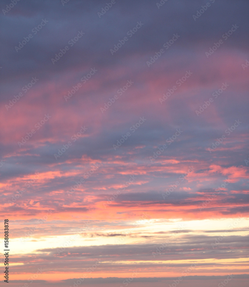 photo of variegated sunset sky photo of variegated sunset sky