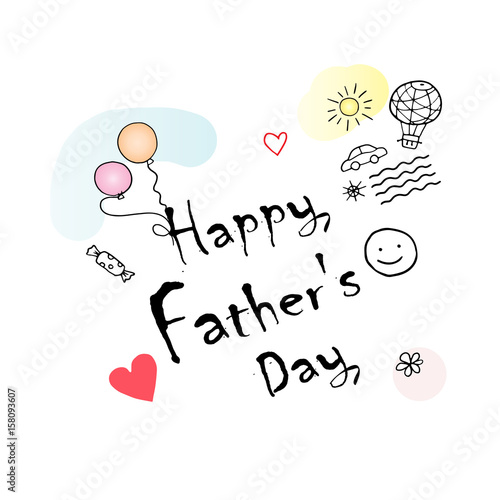 Free Vectors | Father's day simple line drawing-saigonsouth.com.vn