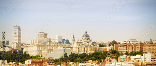 Panoraic view of Madrid