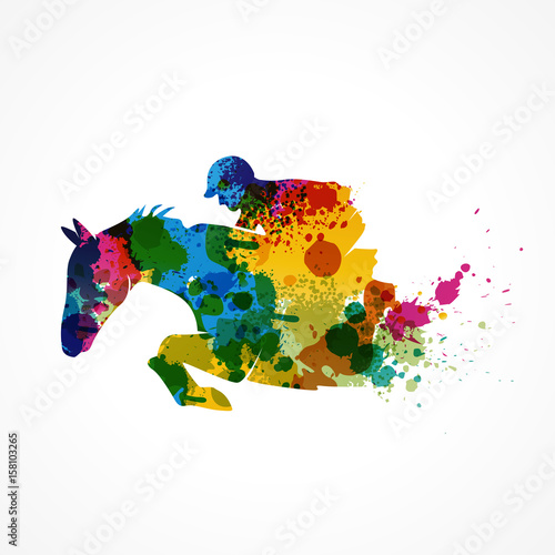 équitation,saut d'obstacle