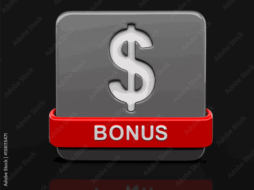 Sign bonus. Image with clipping path Sign bonus. Image with clipping path