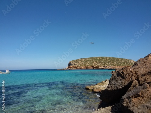 Ibiza island landscape 