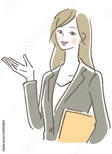 女性　スーツ